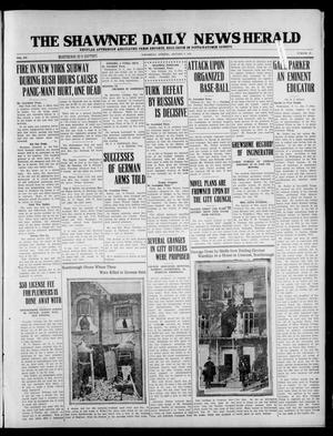The Shawnee Daily News-Herald (Shawnee, Okla.), Vol. 20, No. 97, Ed. 1 Wednesday, January 6, 1915