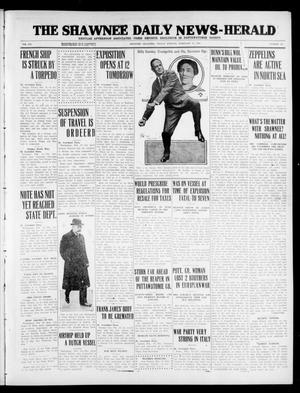 The Shawnee Daily News-Herald (Shawnee, Okla.), Vol. 20, No. 137, Ed. 1 Friday, February 19, 1915