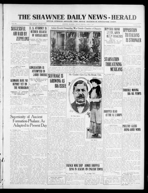 The Shawnee Daily News-Herald (Shawnee, Okla.), Vol. 20, No. 230, Ed. 1 Monday, June 7, 1915
