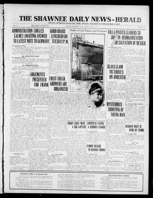 The Shawnee Daily News-Herald (Shawnee, Okla.), Vol. 20, No. 235, Ed. 1 Sunday, June 13, 1915