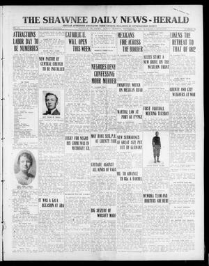 The Shawnee Daily News-Herald (Shawnee, Okla.), Vol. 21, No. 93, Ed. 1 Sunday, September 5, 1915