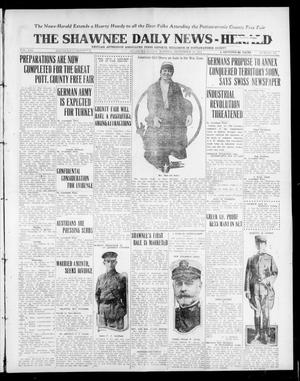 The Shawnee Daily News-Herald (Shawnee, Okla.), Vol. 21, No. 104, Ed. 1 Sunday, September 19, 1915
