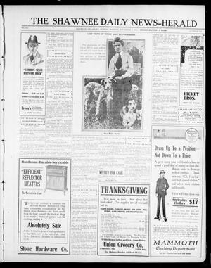 The Shawnee Daily News-Herald (Shawnee, Okla.), Vol. 21, No. 116, Ed. 2 Sunday, November 7, 1915