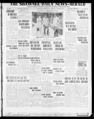 The Shawnee Daily News-Herald (Shawnee, Okla.), Vol. 21, No. 135, Ed. 1 Sunday, November 28, 1915