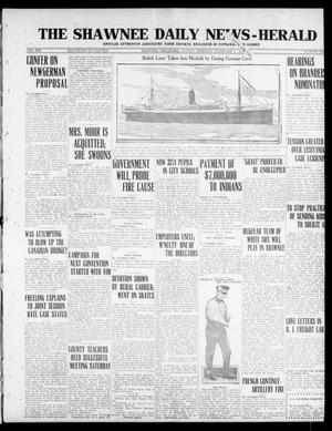The Shawnee Daily News-Herald (Shawnee, Okla.), Vol. 21, No. 200, Ed. 1 Sunday, February 6, 1916