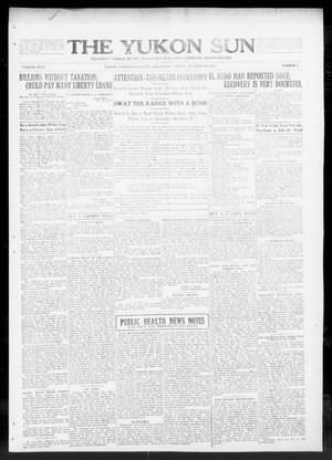 The Yukon Sun (Yukon, Okla.), Vol. 25, No. 1, Ed. 1 Friday, October 26, 1917