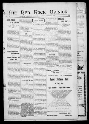 The Red Rock Opinion (Red Rock, Okla.), Vol. 5, No. 24, Ed. 1 Friday, January 17, 1908