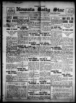 Nowata Daily Star (Nowata, Okla.), Vol. 14, No. 174, Ed. 1 Tuesday, April 10, 1923