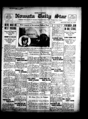 Nowata Daily Star (Nowata, Okla.), Vol. 11, No. 256, Ed. 1 Monday, July 17, 1922