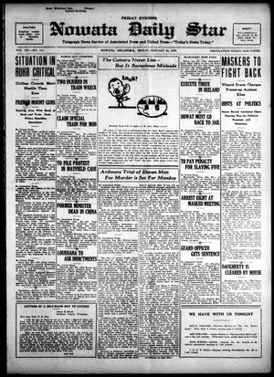 Nowata Daily Star (Nowata, Okla.), Vol. 14, No. 111, Ed. 1 Friday, January 26, 1923