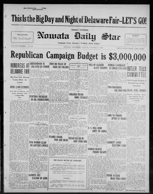 Nowata Daily Star (Nowata, Okla.), Vol. 16, No. 146, Ed. 1 Friday, October 17, 1924