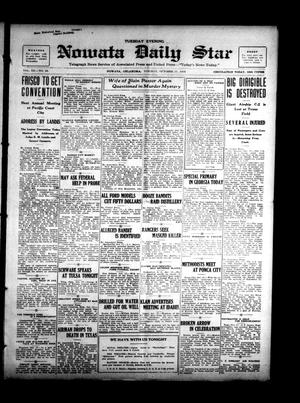 Nowata Daily Star (Nowata, Okla.), Vol. 12, No. 26, Ed. 1 Tuesday, October 17, 1922