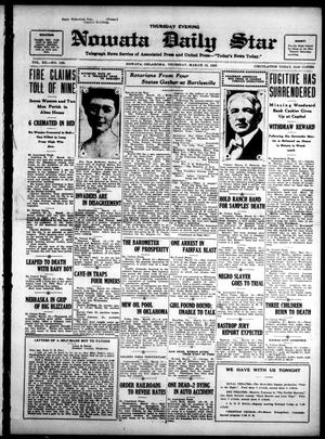 Nowata Daily Star (Nowata, Okla.), Vol. 14, No. 152, Ed. 1 Thursday, March 15, 1923
