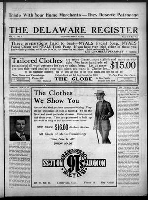 The Delaware Register (Nowata, Okla.), Vol. 5, No. 7, Ed. 1 Thursday, March 30, 1916