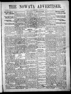 Primary view of object titled 'The Nowata Advertiser. (Nowata, Indian Terr.), Vol. 12, No. 37, Ed. 1 Friday, December 14, 1906'.