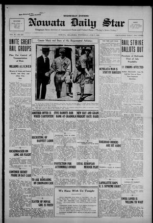 Nowata Daily Star (Nowata, Okla.), Vol. 11, No. 223, Ed. 1 Wednesday, June 7, 1922
