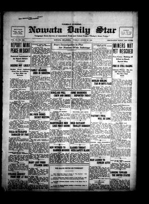 Primary view of object titled 'Nowata Daily Star (Nowata, Okla.), Vol. 11, No. 293, Ed. 1 Tuesday, August 29, 1922'.