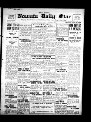 Nowata Daily Star (Nowata, Okla.), Vol. 12, No. 53, Ed. 1 Friday, November 17, 1922