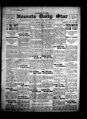 Nowata Daily Star (Nowata, Okla.), Vol. 11, No. 294, Ed. 1 Wednesday, August 30, 1922