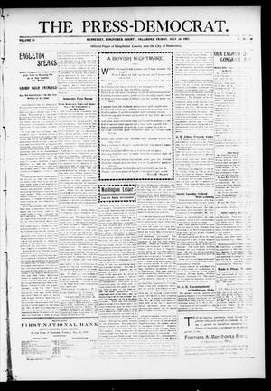 The Press-Democrat. (Hennessey, Okla.), Vol. 15, No. 44, Ed. 1 Friday, July 26, 1907