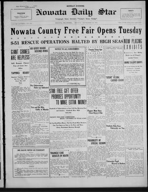 Nowata Daily Star (Nowata, Okla.), Vol. 16, No. 164, Ed. 1 Monday, September 28, 1925