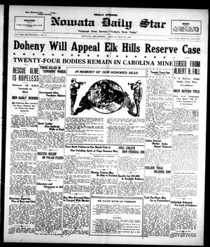 Nowata Daily Star (Nowata, Okla.), Vol. 17, No. 4, Ed. 1 Friday, May 29, 1925