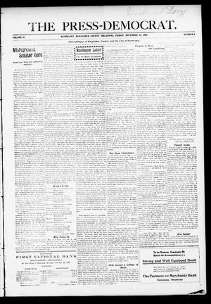 The Press-Democrat. (Hennessey, Okla.), Vol. 16, No. 8, Ed. 1 Friday, November 15, 1907