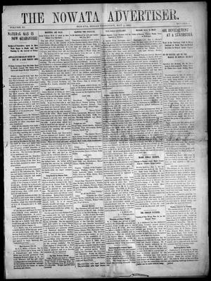 Primary view of object titled 'The Nowata Advertiser. (Nowata, Indian Terr.), Vol. 11, No. 6, Ed. 1 Friday, May 5, 1905'.