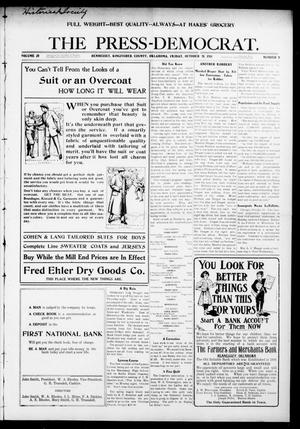 The Press-Democrat. (Hennessey, Okla.), Vol. 19, No. 9, Ed. 1 Friday, October 20, 1911