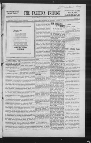 Primary view of object titled 'The Talihina Tribune (Talihina, Okla.), Vol. 14, No. 7, Ed. 1 Friday, May 26, 1916'.