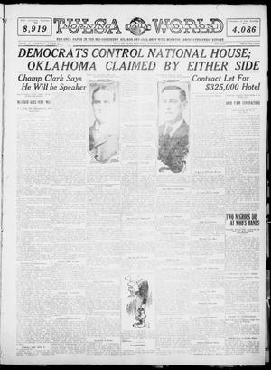Tulsa Daily World (Tulsa, Okla.), Vol. 6, No. 43, Ed. 1 Wednesday, November 9, 1910