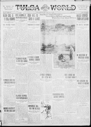 Primary view of object titled 'Tulsa Daily World (Tulsa, Okla.), Vol. 6, No. 261, Ed. 1 Wednesday, July 19, 1911'.