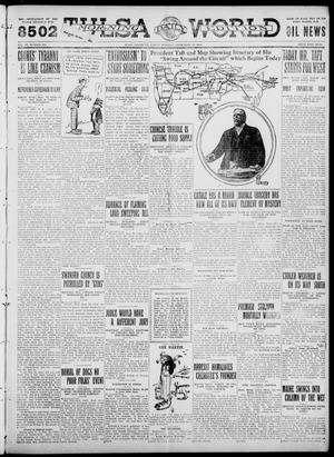 Primary view of object titled 'Tulsa Daily World (Tulsa, Okla.), Vol. 6, No. 312, Ed. 1 Friday, September 15, 1911'.
