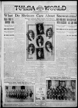 Tulsa Daily World (Tulsa, Okla.), Vol. 7, No. 61, Ed. 1 Tuesday, November 28, 1911