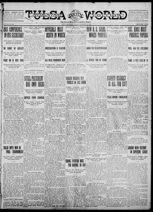 Primary view of object titled 'Tulsa Daily World (Tulsa, Okla.), Vol. 7, No. 109, Ed. 1 Tuesday, January 23, 1912'.