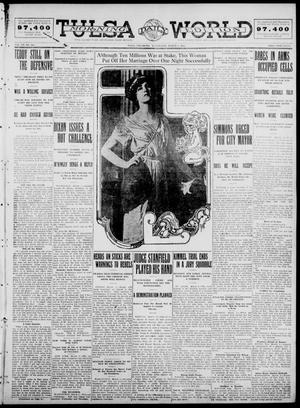 Primary view of object titled 'Tulsa Daily World (Tulsa, Okla.), Vol. 7, No. 146, Ed. 1 Wednesday, March 6, 1912'.