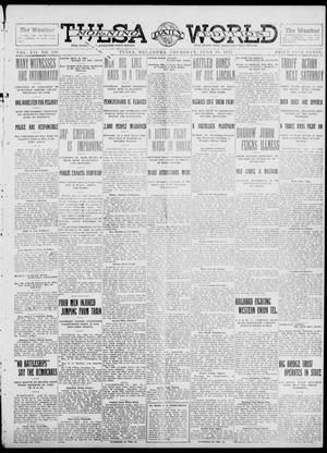 Tulsa Daily World (Tulsa, Okla.), Vol. 7, No. 270, Ed. 1 Thursday, July 25, 1912
