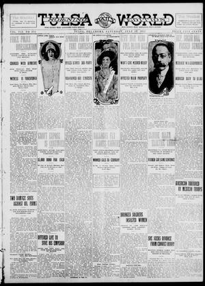 Primary view of object titled 'Tulsa Daily World (Tulsa, Okla.), Vol. 7, No. 273, Ed. 1 Sunday, July 28, 1912'.
