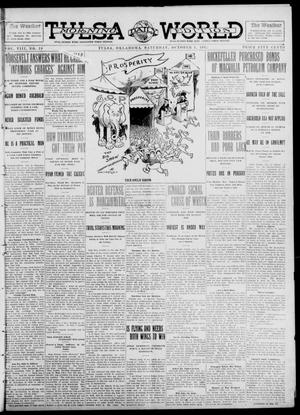 Primary view of object titled 'Tulsa Daily World (Tulsa, Okla.), Vol. 8, No. 19, Ed. 1 Saturday, October 5, 1912'.