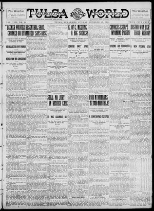 Primary view of object titled 'Tulsa Daily World (Tulsa, Okla.), Vol. 8, No. 26, Ed. 1 Sunday, October 13, 1912'.