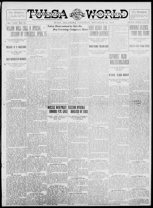 Tulsa Daily World (Tulsa, Okla.), Vol. 8, No. 55, Ed. 1 Saturday, November 16, 1912