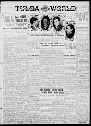 Primary view of object titled 'Tulsa Daily World (Tulsa, Okla.), Vol. 8, No. 58, Ed. 1 Wednesday, November 20, 1912'.