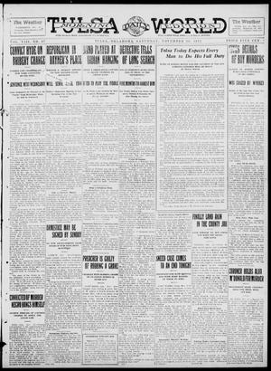 Tulsa Daily World (Tulsa, Okla.), Vol. 8, No. 67, Ed. 1 Saturday, November 30, 1912
