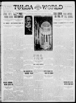 Primary view of object titled 'Tulsa Daily World (Tulsa, Okla.), Vol. 8, No. 95, Ed. 1 Friday, January 3, 1913'.