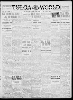 Tulsa Daily World (Tulsa, Okla.), Vol. 8, No. 111, Ed. 1 Thursday, January 23, 1913