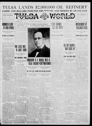 Primary view of object titled 'Tulsa Daily World (Tulsa, Okla.), Vol. 8, No. 144, Ed. 1 Sunday, March 2, 1913'.