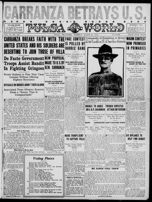 Tulsa Daily World (Tulsa, Okla.), Vol. 11, No. 159, Ed. 1 Tuesday, March 21, 1916