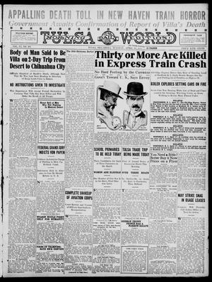 Tulsa Daily World (Tulsa, Okla.), Vol. 11, No. 183, Ed. 1 Tuesday, April 18, 1916