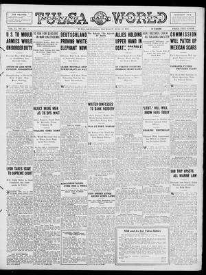 Tulsa Daily World (Tulsa, Okla.), Vol. 11, No. 261, Ed. 1 Thursday, July 13, 1916