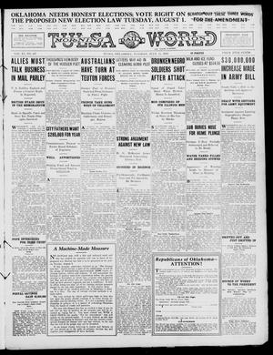 Tulsa Daily World (Tulsa, Okla.), Vol. 11, No. 267, Ed. 1 Tuesday, July 25, 1916